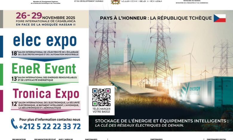 الدار البيضاء تحتضن ثلاثة معارض دولية مخصَّصة للطاقة