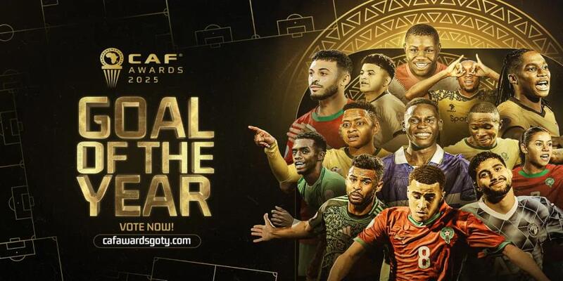 ثلاثة مغاربة في قائمة "هدف السنة" بجوائز الكاف 2025