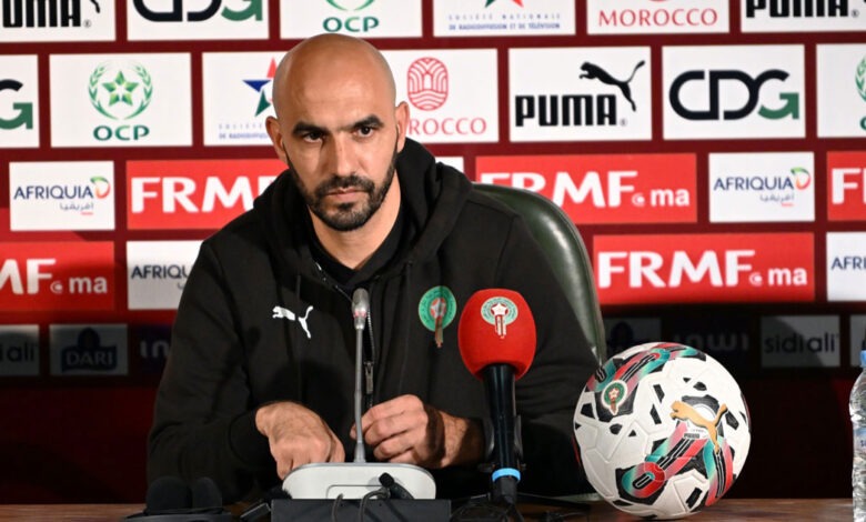 الركراكي يعلن لائحة المغرب الودية: عودة سايس ورحيمي وغياب حكيمي