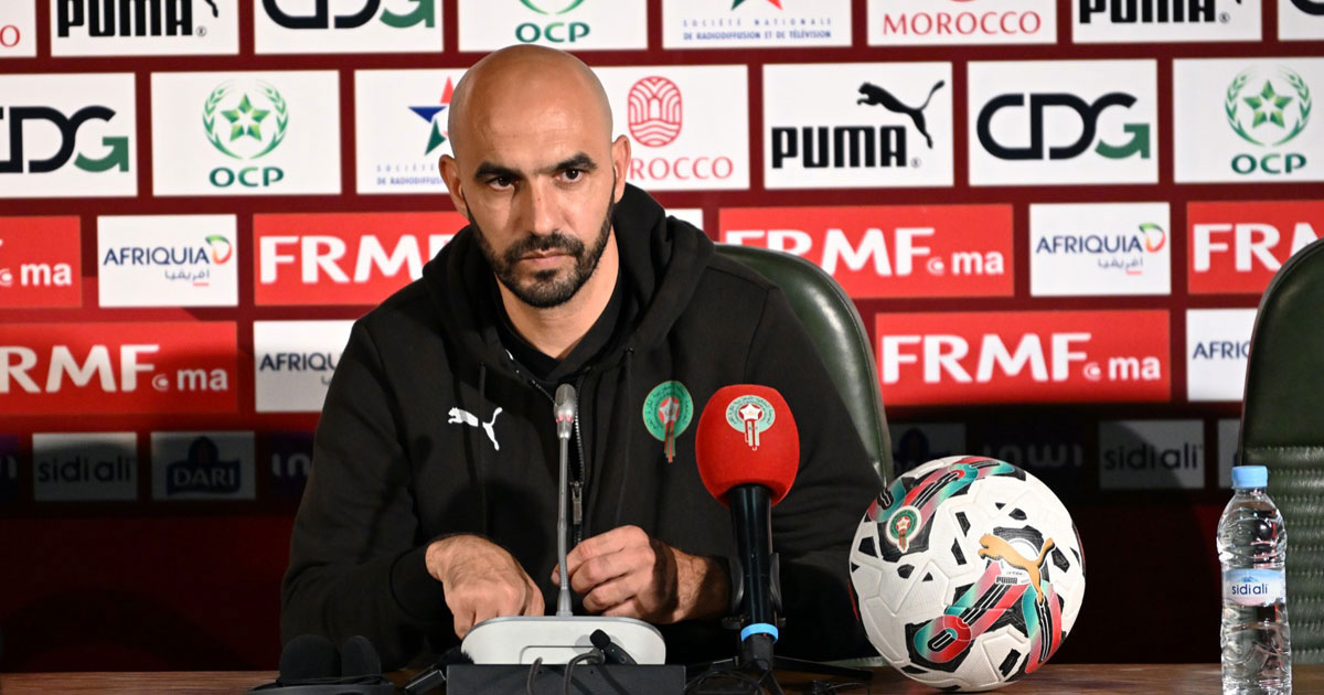 الركراكي يعلن لائحة المغرب الودية: عودة سايس ورحيمي وغياب حكيمي