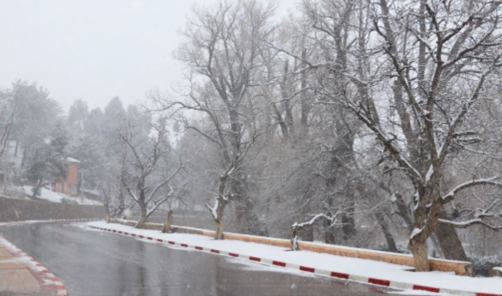 ثلوج وأمطار قوية وطقس بارد بعدد من مناطق المملكة