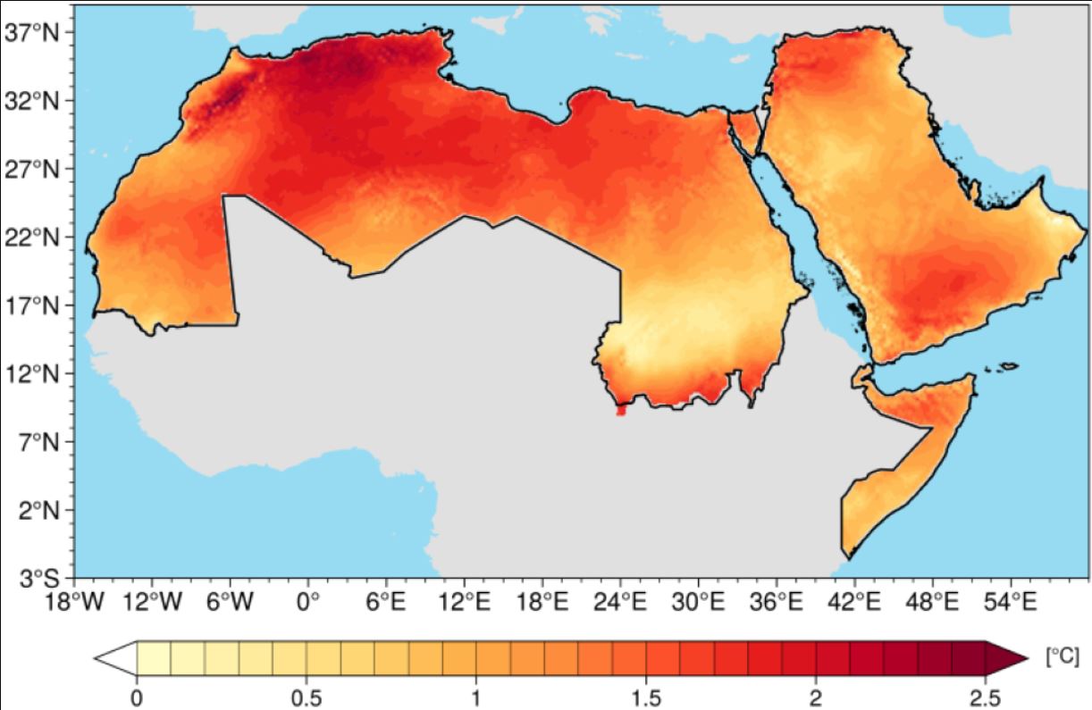 2024 تسجل أعلى حرارة في تاريخ المنطقة العربية