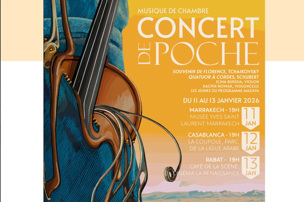 حفلات Concerts de Poche تحتفي بالآلات الوترية