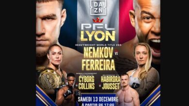 مقاتلون مغاربة في الواجهة خلال GLORY Collision 8 بهولندا