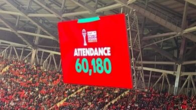 60,180 مشجعًا في المباراة الأولى لكأس أمم إفريقيا