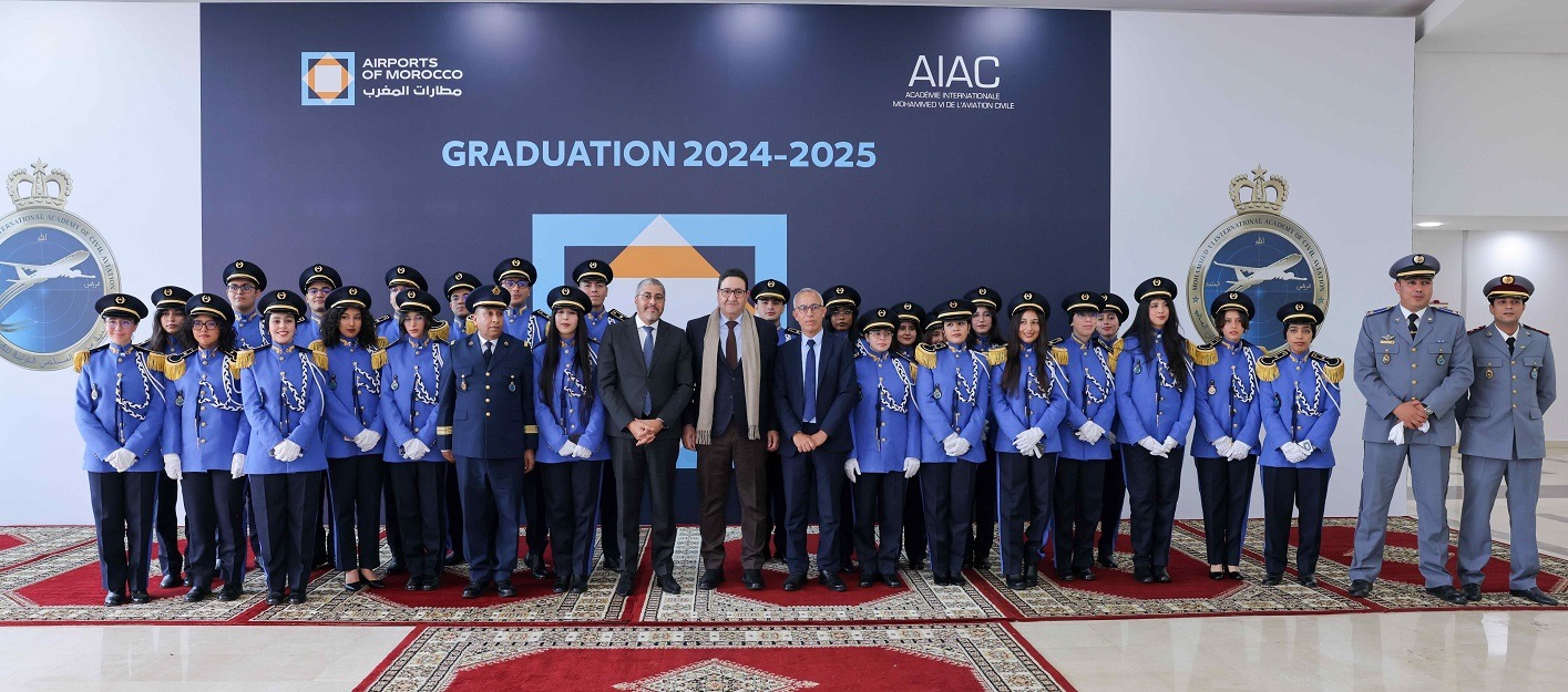 أكاديمية محمد السادس للطيران المدني تحتفل بتخرج 243 طالباً