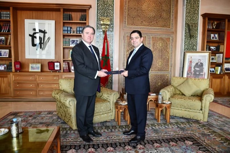 السفير الأمريكي يباشر مهامه في المغرب بلقاء مع بوريطة بالرباط