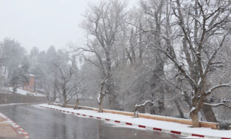 ثلوج وأمطار قوية وطقس بارد بعدد من مناطق المملكة