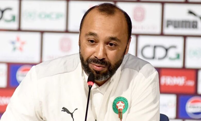 السكتيوي: مباراة عمان حاسمة ومفتاح  للتأهل إلى ربع النهائي