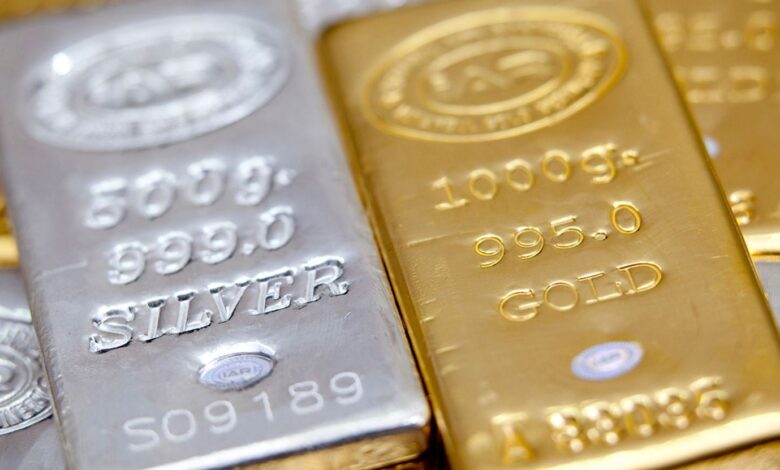 الفضة تتجاوز 75 دولاراً والذهب يسجل أعلى مستوياته