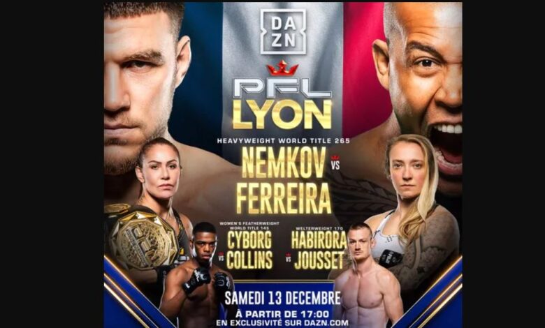 مقاتلون مغاربة في الواجهة خلال GLORY Collision 8 بهولندا