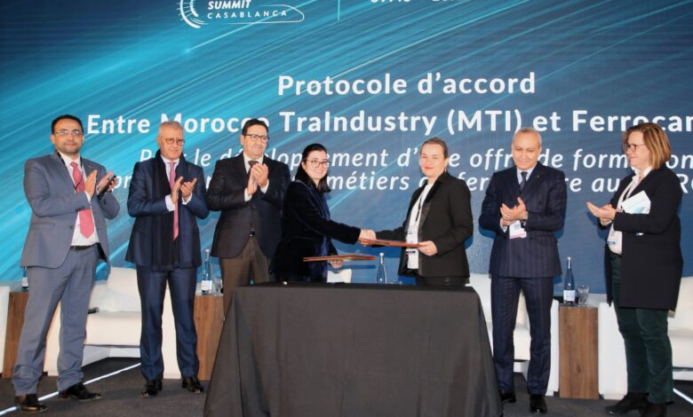 المغرب يعزز مكانته كقطب إقليمي للسكك الحديدية خلال قمة الجديدة