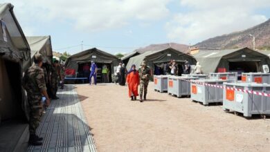 مستشفيات عسكرية ميدانية بأزيلال والحوز وميدلت لمواجهة قساوة البرد