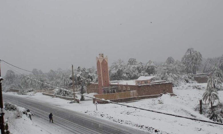 ورزازات وتنغير في صدارة معدلات التساقطات الثلجية بالمغرب