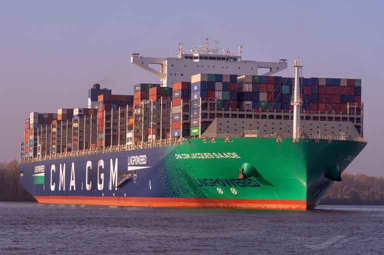 العواصف الشتوية تدفع CMA CGM لوضع سفنها في مواقع آمنة