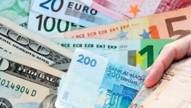 أسعار صرف العملات الأجنبية مقابل الدرهم لـ 12 يناير