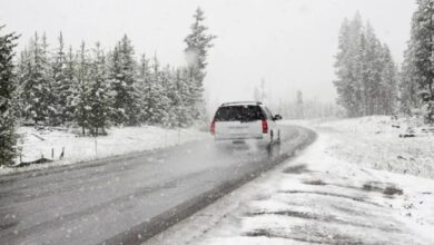 انخفاض حاد في درجات الحرارة وعواصف مرتقبة