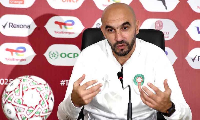 الركراكي: نثق في إمكانياتنا لكن خبرة الكاميرون تفرض الحذر