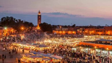 عدد السياح الدوليين بالمغرب يرتفع بنسبة 14% في 2025