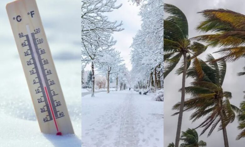 موجة برد وثلوج ورياح قوية الى غاية الأربعاء بالمغرب