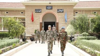 اجتماع بأكادير بين القيادة العسكرية المغربية وقائد القوة الأممية