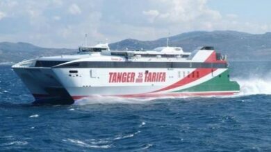 تعليق الخط البحري طريفة-طنجة بسبب سوء الأحوال الجوية