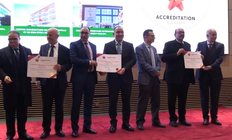 اعتماد كندي ذهبي يعزّز مكانة مؤسسة محمد السادس للعلوم والصحة