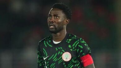 قائد منتخب نيجيريا يغيب عن مباراة المغرب