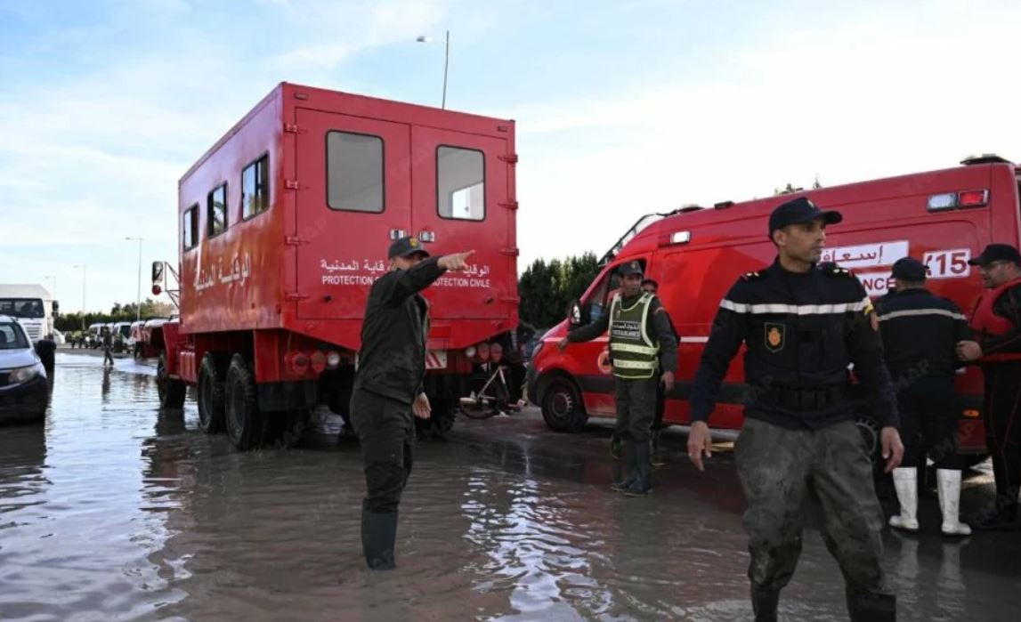 مواصلة مواجهة الاضطرابات الجوية بالقصر الكبير