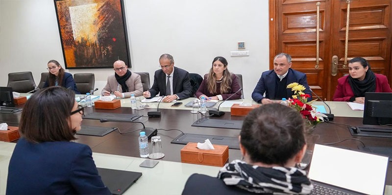 مزور يجتمع مع وفد من صندوق النقد الدولي لبحث الاستثمار والصادرات