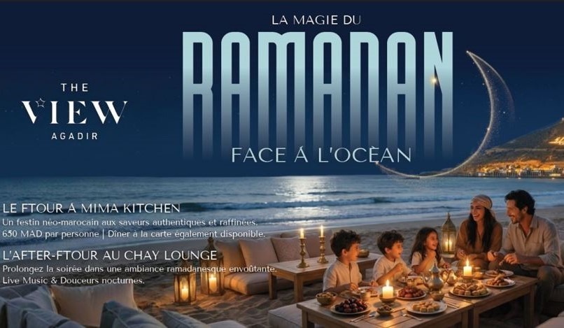 فندق The View Agadir يحتفي برمضان وعيد الفطر بأسلوب فاخر