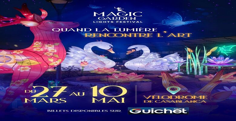 الدارالبيضاء تحتضن مهرجان "Magic Garden Light" بفيلودروم أنفا
