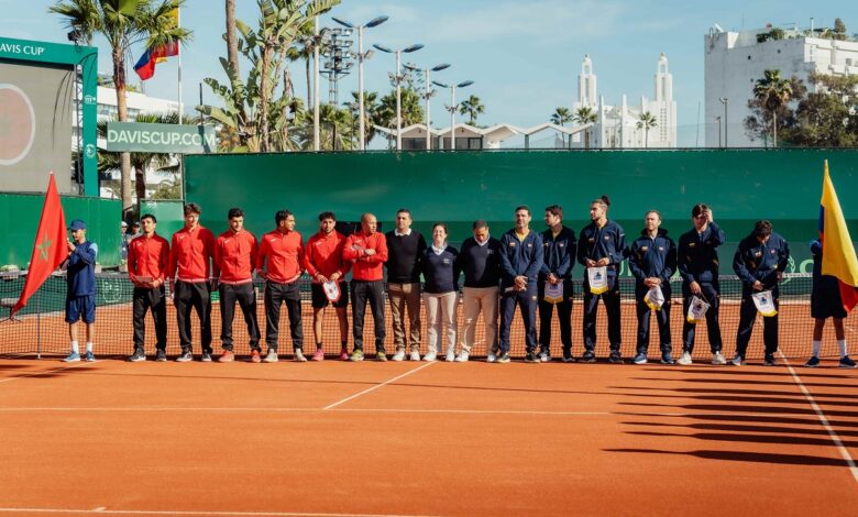 كأس ديفيس: المغرب يودع المنافسة بعد خسارة أمام كولومبيا