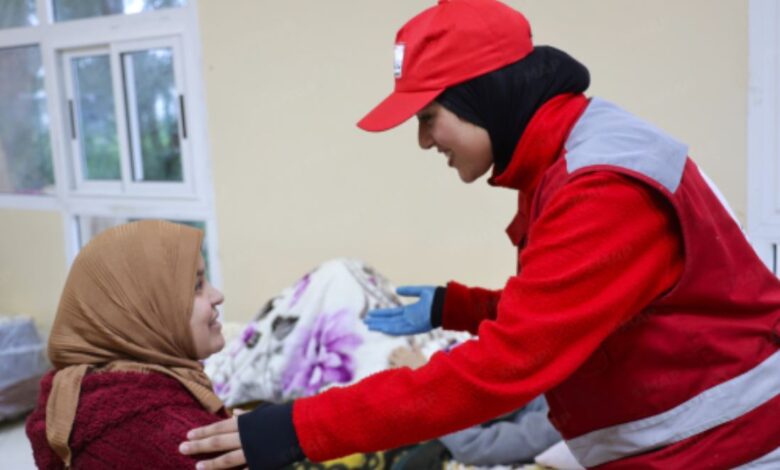 إيواء مئات المتضررين من فيضانات القصر الكبير بطنجة