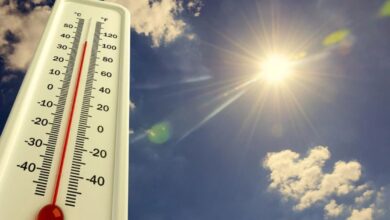 ارتفاع درجات الحرارة وانتهاء تدريجي للأمطار ابتداءً من يوم الأحد