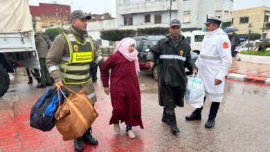 عودة سكان القصر الكبير إلى منازلهم