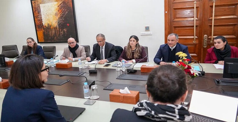 مزور يجتمع مع وفد من صندوق النقد الدولي لبحث الاستثمار والصادرات