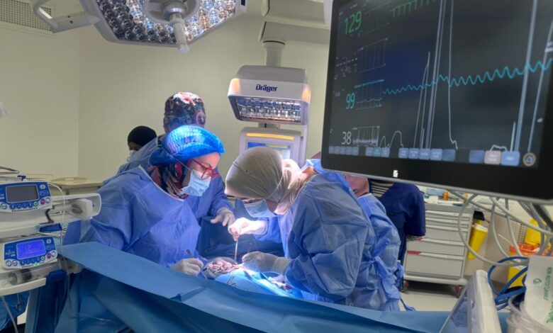 نجاح أول عملية جراحية لرضيعة بمستشفى محمد السادس بأكادير