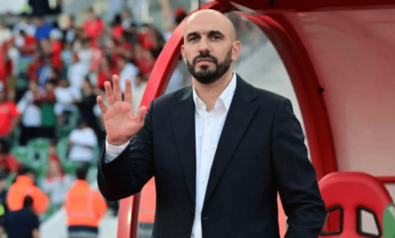 الجامعة الملكية لكرة القدم تنفي استقالة وليد الركراكي 