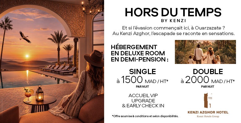 فندق "كنزي أزغور" يقدم عرضاً خاصاً لاكتشاف أجواء الجنوب المغربي