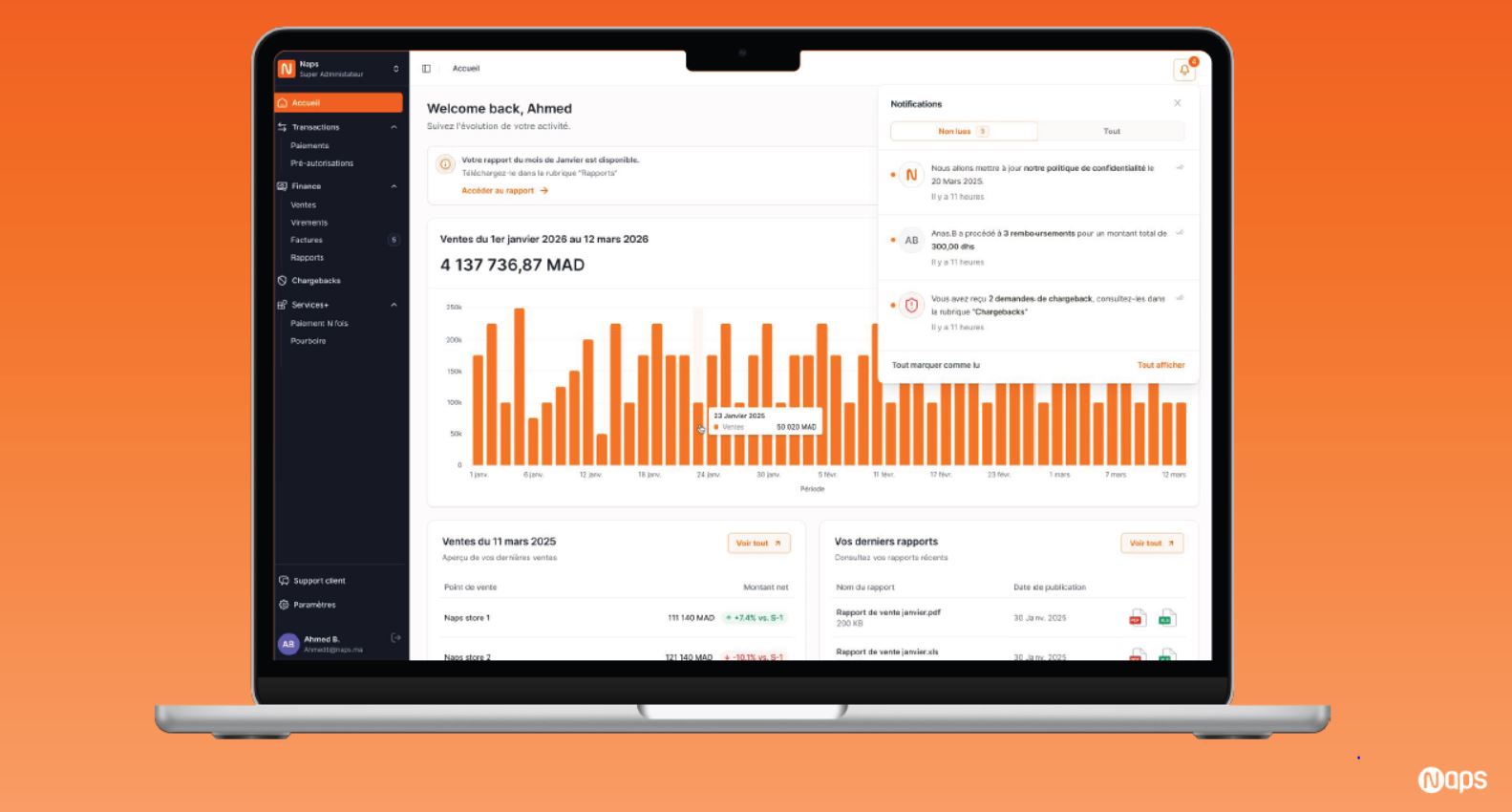 إطلاق منصة "Naps Dashboard" لتعزيز رقمنة تدبير الأداء المالي
