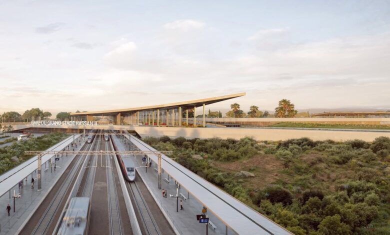 شركة Jet Contractors تفوز بصفقة بناء محطة قطار ملعب الحسن الثاني