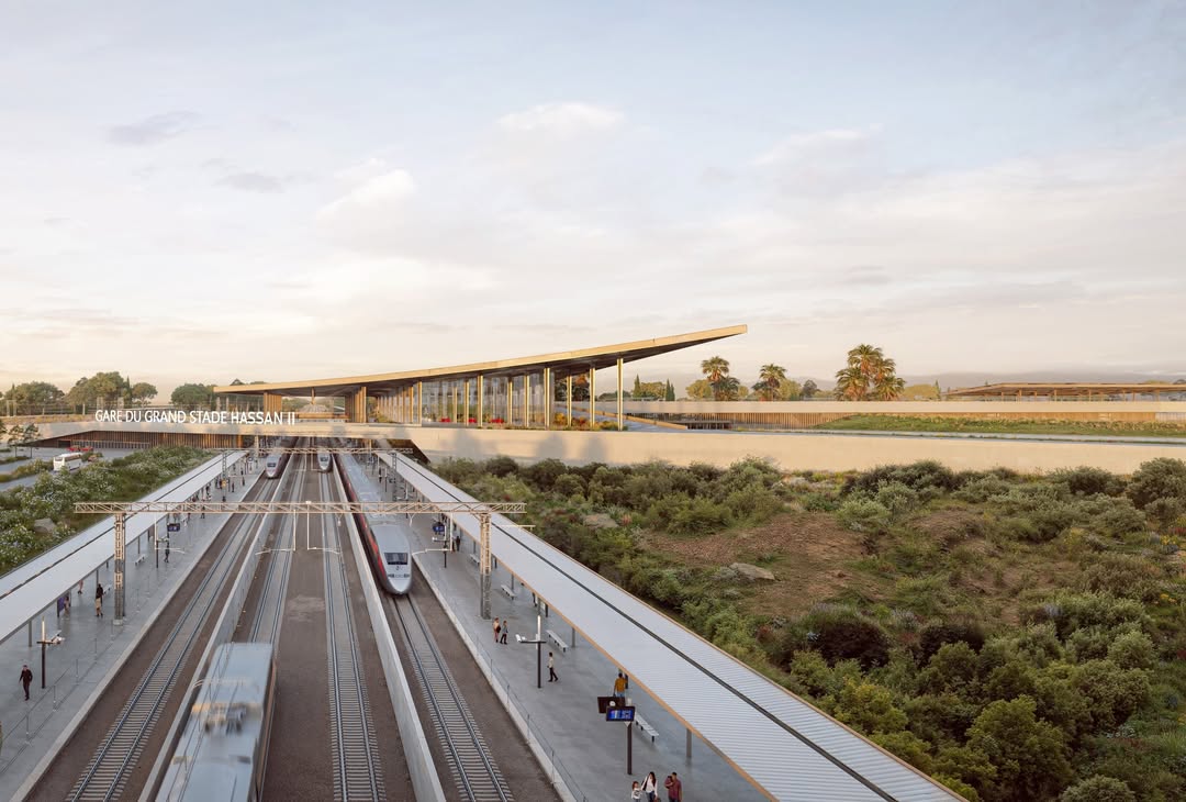 شركة Jet Contractors تفوز بصفقة بناء محطة قطار ملعب الحسن الثاني