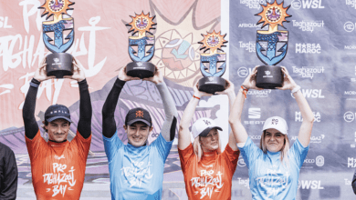 "تغازوت باي" تحتضن تتويج نجوم السورف الأوروبي