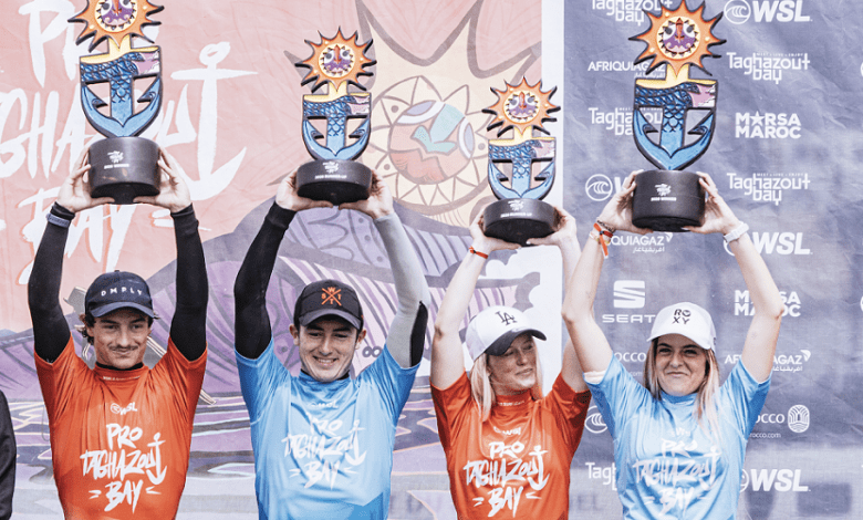 "تغازوت باي" تحتضن تتويج نجوم السورف الأوروبي