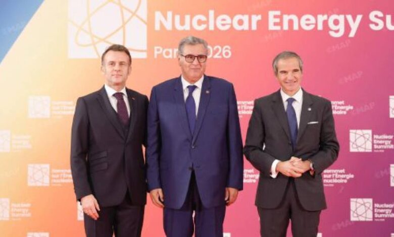 عزيز أخنوش يمثل جلالة الملك في قمة باريس للطاقة النووية