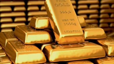 تراجع الذهب بـ 58 دولارًا وسط مخاوف التضخم