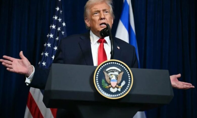 ترامب يمهل إيران 48 ساعة لفتح مضيق "هرمز"