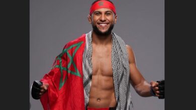يوسف زلال أول مغربي يتصدر الحدث الرئيسي في UFC بلاس فيغاس