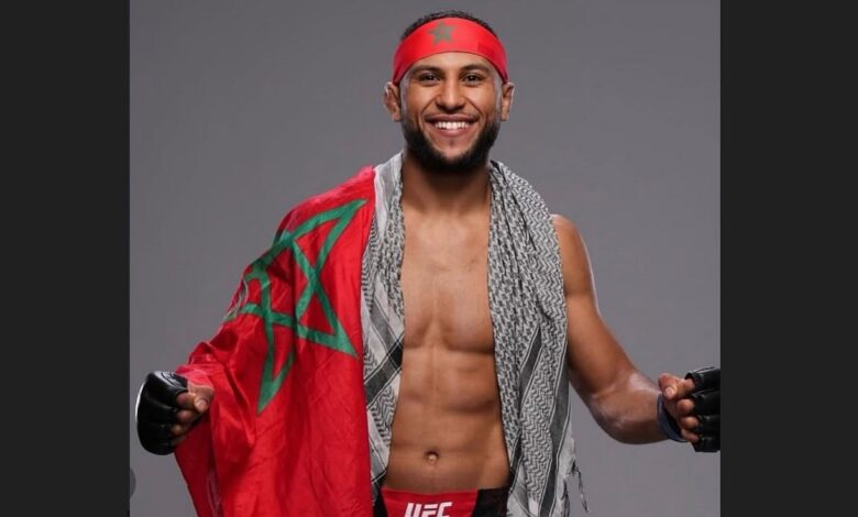يوسف زلال أول مغربي يتصدر الحدث الرئيسي في UFC بلاس فيغاس
